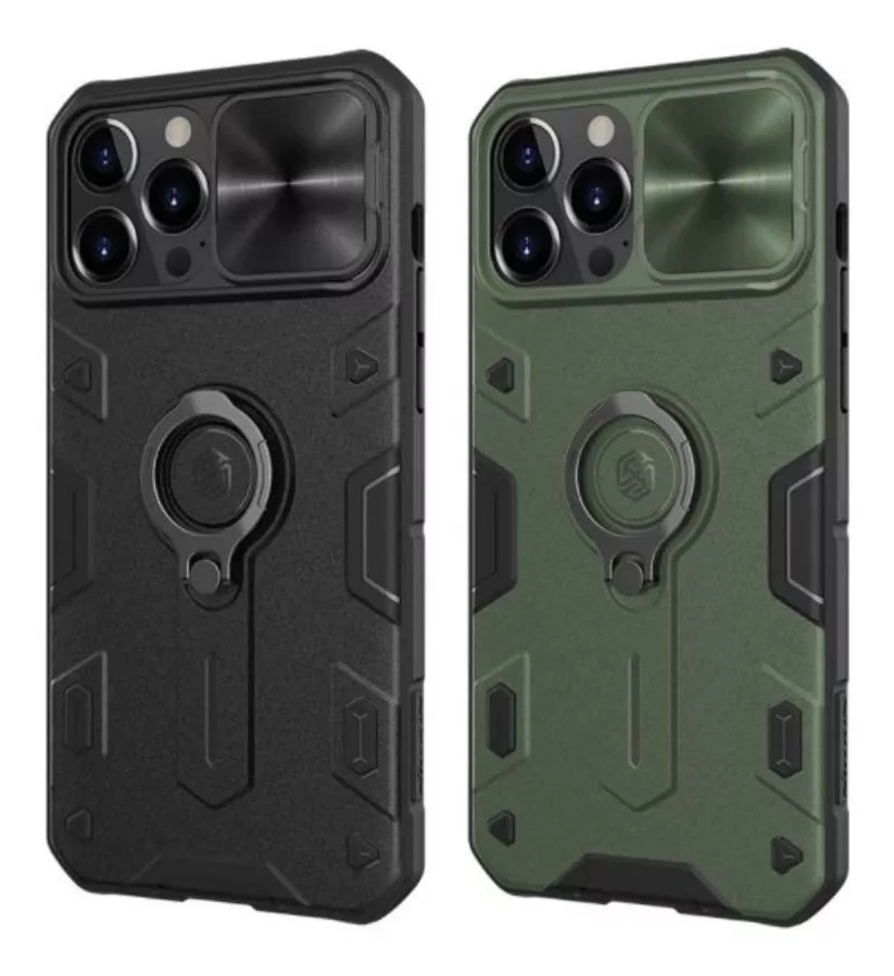 iPhone 13 Pro Max - Case, Funda Nillkin Armor Camshield 
