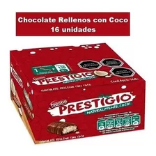 Chocolate Prestigio Relleno Con Coco Caja D 16 Unidades