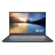 Laptop Business Msi Prestige 15'' I7 16gb Ddr4 512gb -gris