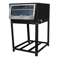 Forno Industrial À Gás 104 Lts Cavalete Tampa Vidro + Brinde