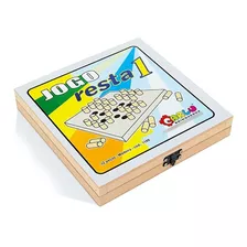 Brinquedo Educativo Pedagógico Jogo Resta 1 Um Carlu 