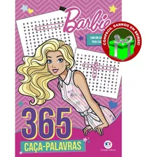 Livro Barbie - 365 Caça-palavras Crianças Filhos Infantil