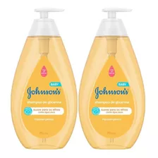 Kit Com 2 Shampoos Johnson's Baby Regular 750ml