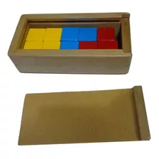 Caja Con 10 Cubos En Madera De 2.5 Cm Mafego Sp31