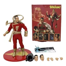 Action Figure Shazam Dc Legend Creation 17 Cm + Acessórios 