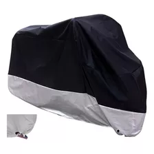 Cubierta Motocicleta Sun Impermeable Negra Todas Estaci...