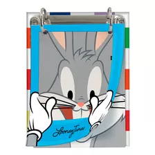 Caderno Argolado Mini Looney Tunes Unidade