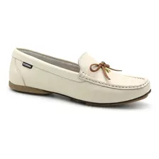 Sapato Feminino Mocassim Couro Andacco Charme Conforto Leve