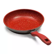 Panela Polishop - Sauté Grand - 24cm - Vermelha