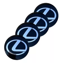 Pack 4 Unid Sticker Centro De Llanta 56mm - Lexus