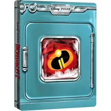 Steelbook Os Incríveis 2 - Blu-ray 3d + 2d - Disney Pixar