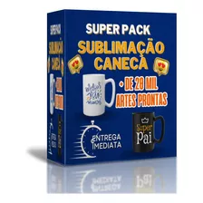 Pack Premium De 20.000 Artes Imagens Sublimação De Canecas 