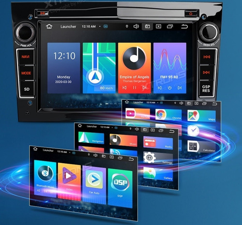 Carplay + Android Chevrolet Astra Corsa Vectra Gps Radio Usb Foto 8