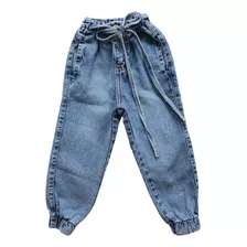 Calça Jeans Jogger Menina Infantil Mini Diva Blogueirinha