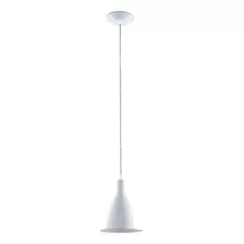 Lustre Pendente Colorido Balcão Cozinha Americana Gota Demi Cor Branco 110v/220v (bivolt)