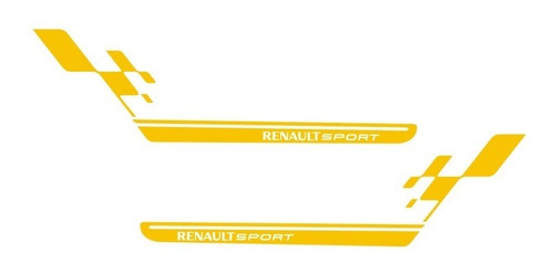 Calcomana Para Clio Renault Sport Franjas Laterales Foto 4
