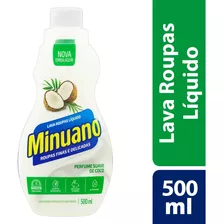 Lava Roupas Líquido Minuano Roupas Finas 500ml - C/12 Und