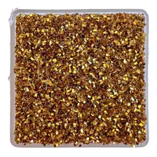 Glitter Brocal Metalizado 250g Cor Dourada