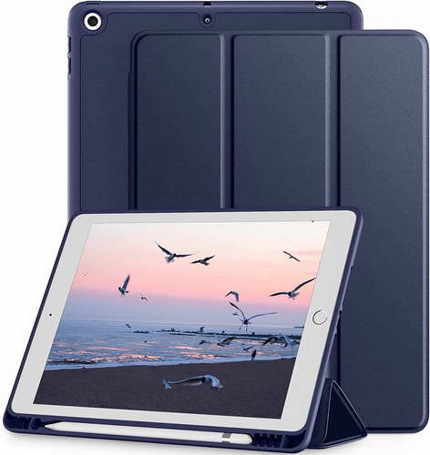 Funda Para iPad 9.7 6ª 5ª Generación Air 1/2 Delgado Azul
