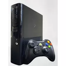 Microsoft Xbox 360 Super Slim 4gb Standard Cor Preto Com Jogos Brinde Controle Sem Fio Com Garantia 