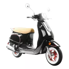 Moto Carabela Greaser 150 Scooter Negro