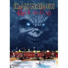 Dvd Duplo Iron Maiden - Rock In Rio