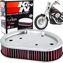 Filtro Ar Esportivo K&n Kn Harley Davidson Dyna Wide Glide