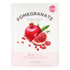 Mascarilla De Papel It's Skin The Fresh Pomegranate