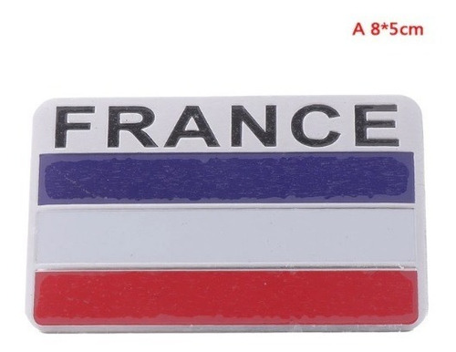 Emblema Francia Para Renault Clio Peugeot 206 207 307 2008 Foto 2