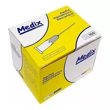 Caixa Agulha Medix Anvisa Milium Carboxi 30g 1/2 100un 4 Un