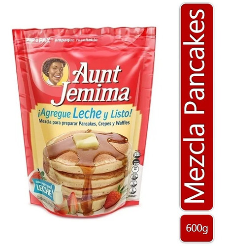 Pancakes Aunt Jemima Mezcla Para Crepes 600gr