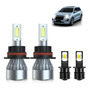 Kit De Faros Led H13 De 4 Lados, 6000 K, Blanco, Luces Bajas Dodge Caravan