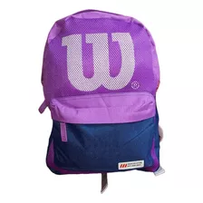 Morral Wilson Bolso Deportivo Mochila Impermeable Escolar