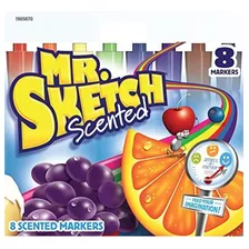 Mr Sketch Mr. Sketch - Juego De Marcadores Perfumados Con A. Color Colores Variados