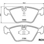 Mordaza Freno Izquierda Delantera Para Jaguar Xj6   1997