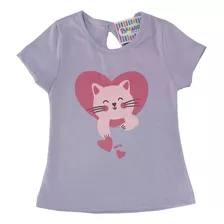 Remeras De Algodón De Bebe Corazon Vs Coloress