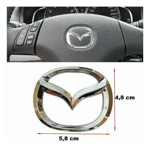 Accesorios Mazda 3 6 Cx50 Cx60 Bt50 Mx5 Logo Emblema Timon   Foto 6