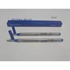 Kit De 2 Refil Tinta Carga Azul Caneta Mont Blanc Rollerball