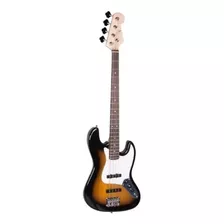 Bajo Electrico Texas E81 2ts 4 Cuerdas Jazz Bass Sunburst