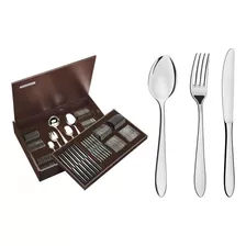 Faqueiro Aco Inox 101pc.c/est.satri Tramontina 66982865