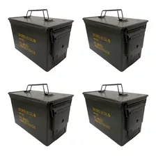 4 Pzs Caja Us Army Militar Portaherramientas Tamaño Regular