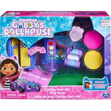 Gabby's Dollhouse Sala De Juegos Carlita Purr Ific