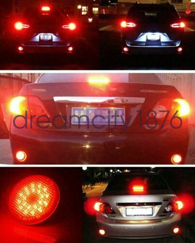 2xred Lens Led Rear Bumper Reflector Light For Scion Xb  Dcy Foto 9