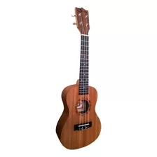 Ukulele Us-23 Concerto Acustico Spring Sapele Natural Fosco Cor Natural Fosco