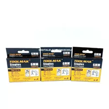 Corchete O Grapa Para Engrapadora 6mm Clavo Staple 1000pcs