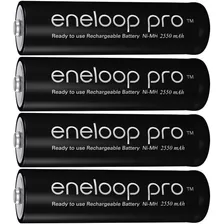 Pilas Recargables Panasonic Eneloop Pro Aa 4 Unidades 