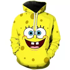 Bob Esponja Sudadera Con Capucha De Impresión 3d Ropa Deport