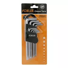 Chave Torx Jogo T10 A T50 Com 9 47.25 - Foxlux