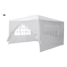 Toldo 3x3 Carpa Gazebo Pergola Plegable Portable Blanco