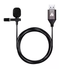 Microfono Corbatero Usb Lavalier Maono Ul10 Omnidireccional